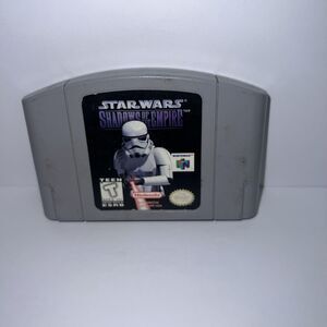 Star Wars Shadows of the Empire Nintendo 64 N64 Original Authentic Tested!